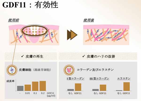 ベビーエッセンス肌再生有効性の図