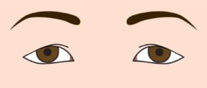 たるみ目イメージ